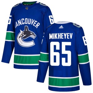 Men's Vancouver Canucks Ilya Mikheyev Adidas Authentic Home Jersey - Blue