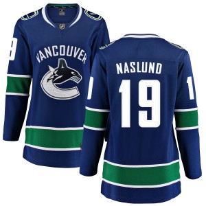 Women's Vancouver Canucks Markus Naslund Fanatics Branded Home Breakaway Jersey - Blue