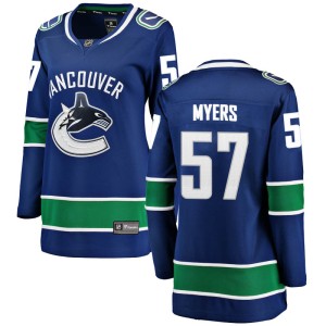 Women's Vancouver Canucks Tyler Myers Fanatics Branded Breakaway Home Jersey - Blue