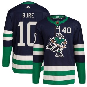 Youth Vancouver Canucks Pavel Bure Adidas Authentic Reverse Retro 2.0 Jersey - Navy