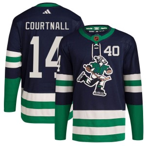 Youth Vancouver Canucks Geoff Courtnall Adidas Authentic Reverse Retro 2.0 Jersey - Navy