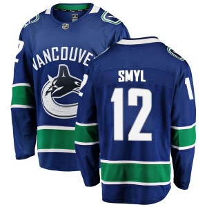 Men's Vancouver Canucks Stan Smyl Fanatics Branded Breakaway Home Jersey - Blue