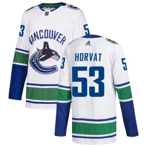 Men's Vancouver Canucks Bo Horvat Adidas Authentic zied Away Jersey - White