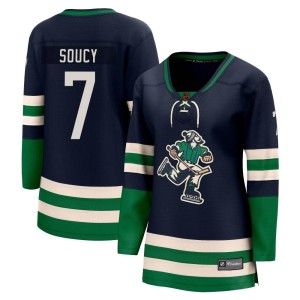 Women's Vancouver Canucks Carson Soucy Fanatics Branded Breakaway Special Edition 2.0 Jersey - Navy