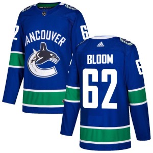 Youth Vancouver Canucks Josh Bloom Adidas Authentic Home Jersey - Blue