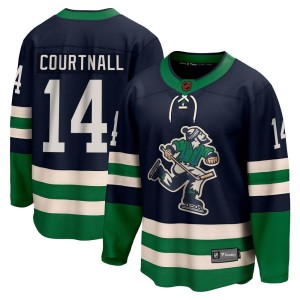 Youth Vancouver Canucks Geoff Courtnall Fanatics Branded Breakaway Special Edition 2.0 Jersey - Navy