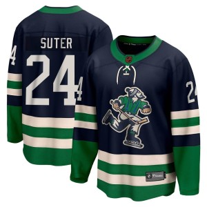 Youth Vancouver Canucks Pius Suter Fanatics Branded Breakaway Special Edition 2.0 Jersey - Navy