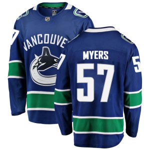 Youth Vancouver Canucks Tyler Myers Fanatics Branded Breakaway Home Jersey - Blue