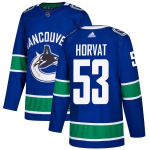 Men's Vancouver Canucks Bo Horvat Adidas Authentic Jersey - Blue