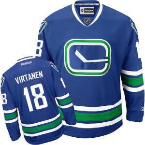 Youth Vancouver Canucks Alex Burrows Adidas Authentic Home Jersey - Blue